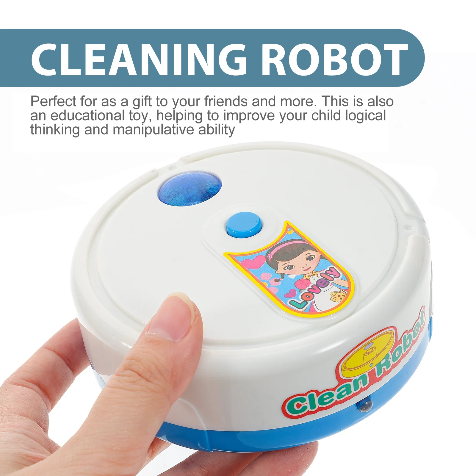 Sweeping Robot Toddler Vacuum Cleaner Mini Childrens Toys Simulation Cleaning Imitation Educational House Baby