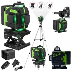 16 Lines Laser Level Green Line SelfLeveling 360 Horizontal And Vertical Professional Building Mini Laser Level