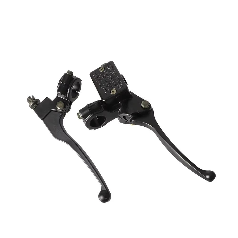 For Dirt Pit Bike ATV Quad Moped Scooter Motorcycle Right Brake Master Cylinder Left Clutch Handle Lever Hydraulic Parts