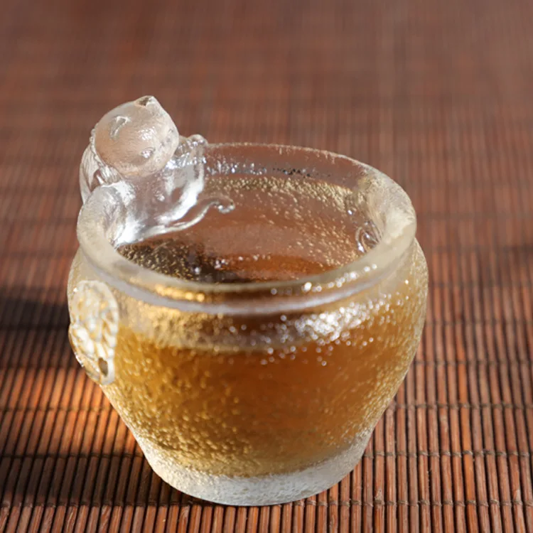 BZ Cat cup owner cup ancient dewaxing glazed kung fu teacup tea merchandise cup gift glazed ten thousand Buddha wall