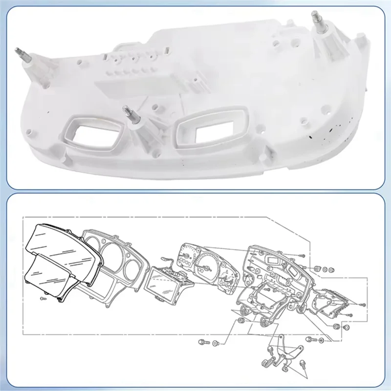 Superior-funda para instrumentos, funda para velocímetro de motocicleta, funda para medidor de instrumentos Goldwing