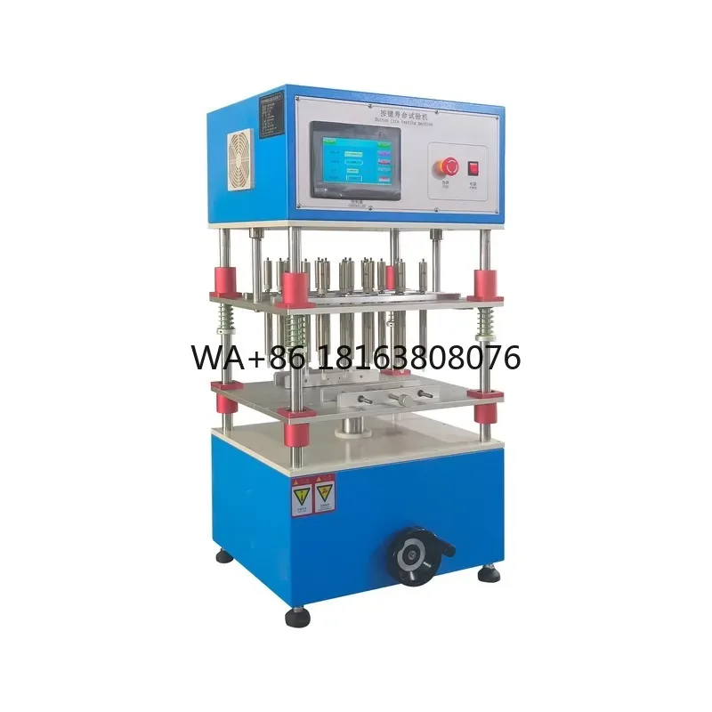 Automatic Button Life Cycle Tester Machine High-Precision Key Switch Durability Testing Equipment