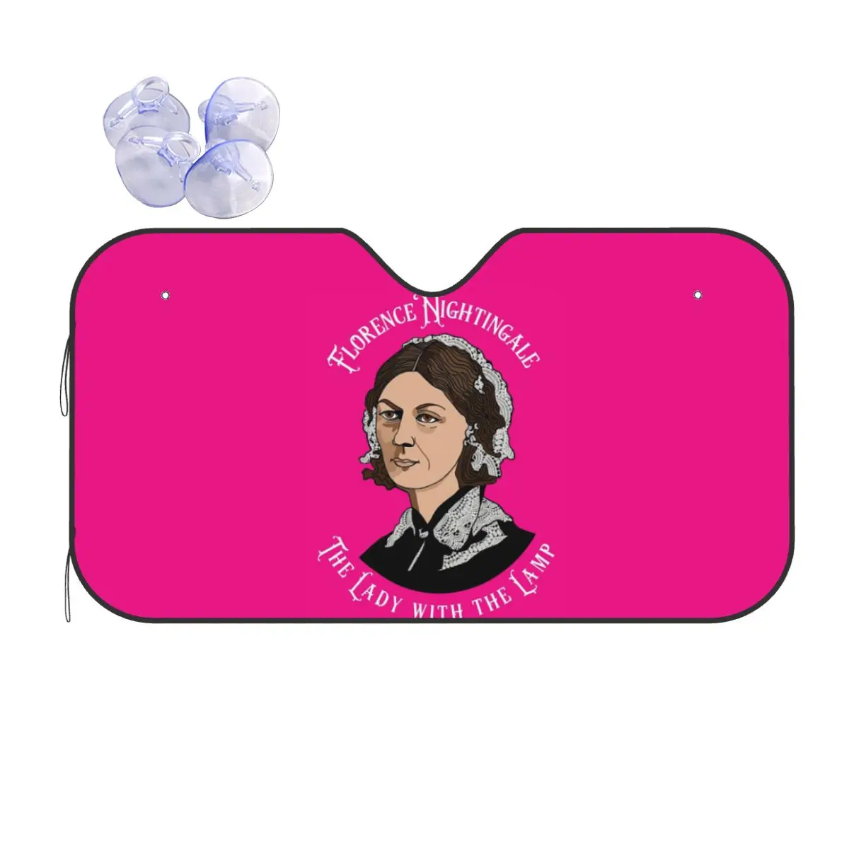 

Florence Nightingale Nursing Pie Chart Pioneer Sunshade Windscreen Car Front Windshield Window Sun Visor Accessories Covers
