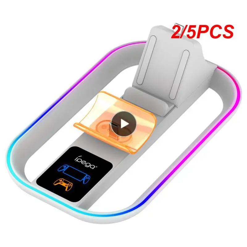 2/5PCS Charging Stand Reliable Power Ups Improve Upgrade Convenient Mobile Gaming Charger Portable Gaming Equipment