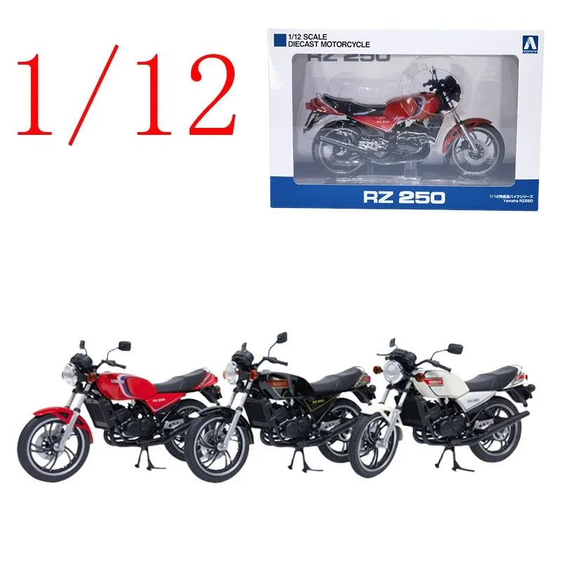 

AOSHIMA Diecast 1/12 Scale Yamaha RZ250 Motorcycle Alloy Model Cars Play Vehicles Toys for Boys Gift Original Box