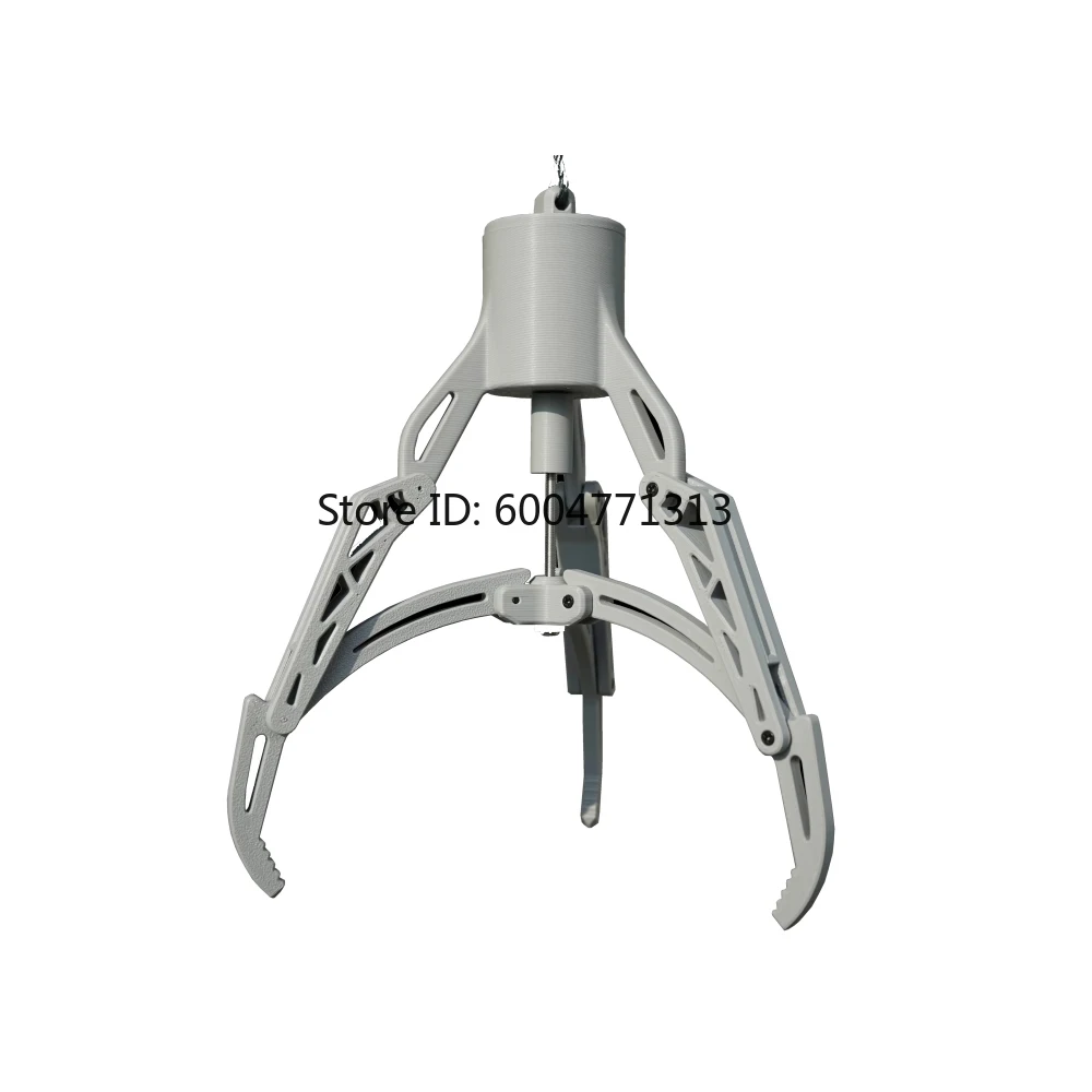 Electric RC Gripper Claw for FPV Drone Quadcopter, 135mm Opening Rescue Grabber, 120g Lightweight Remote Control Clamp for UAV