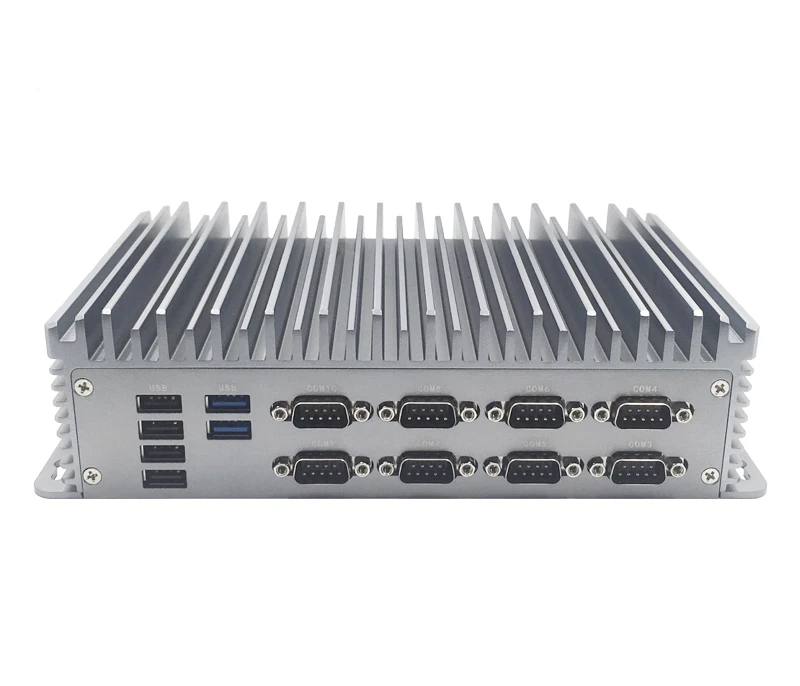 Fanless Embedded Industrielle Mini PC 2 * LAN 10 * COM Intel Celeron J1900 Mini Computer HD VGA LPT/GPIO 10 * USB WIFI 10 * RS232/RS485