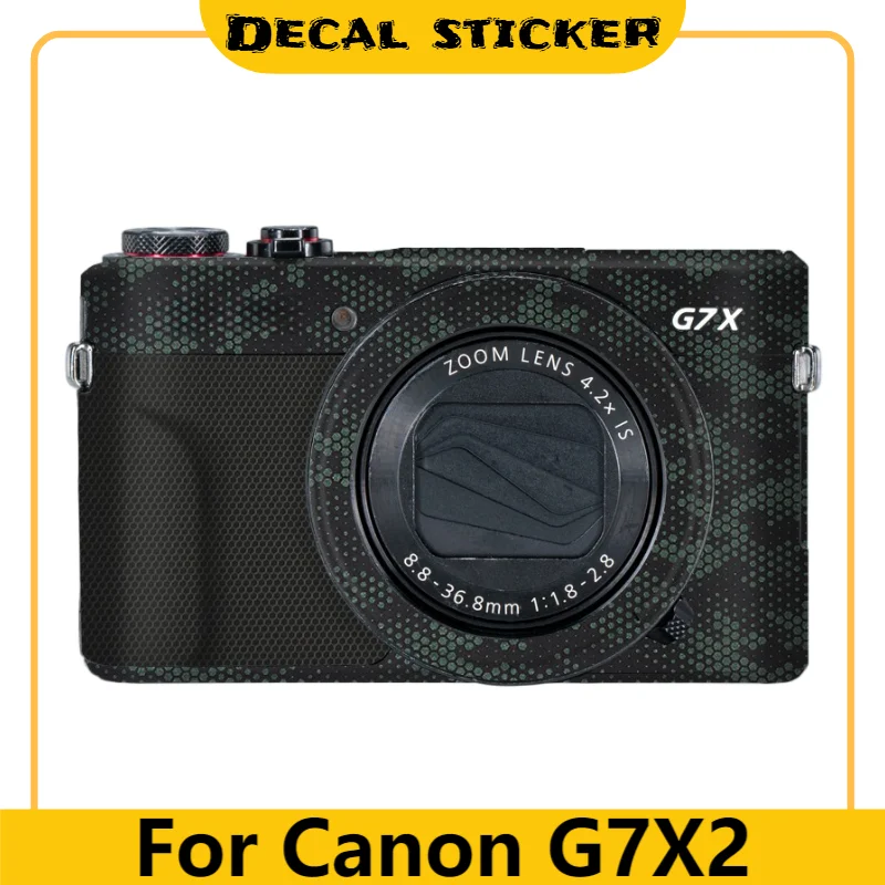 

Защитная виниловая пленка-наклейка для камеры Canon G7X Mark II (G7X2, G7XM2)