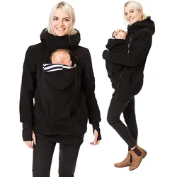 ALTERWarm-Sweat à capuche kangourou pour bébé, manteau d'hiver, veste pour bébé, sweat-shirt, convient à l'évaluation vertébrale