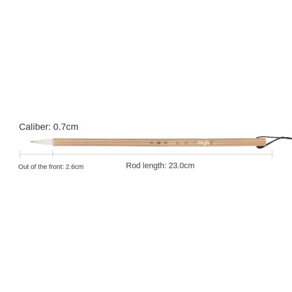 High Quality Thin Artist Crisperding Chinese Brushes Painting Pens Script Writing Brush Calligraphy Brushes