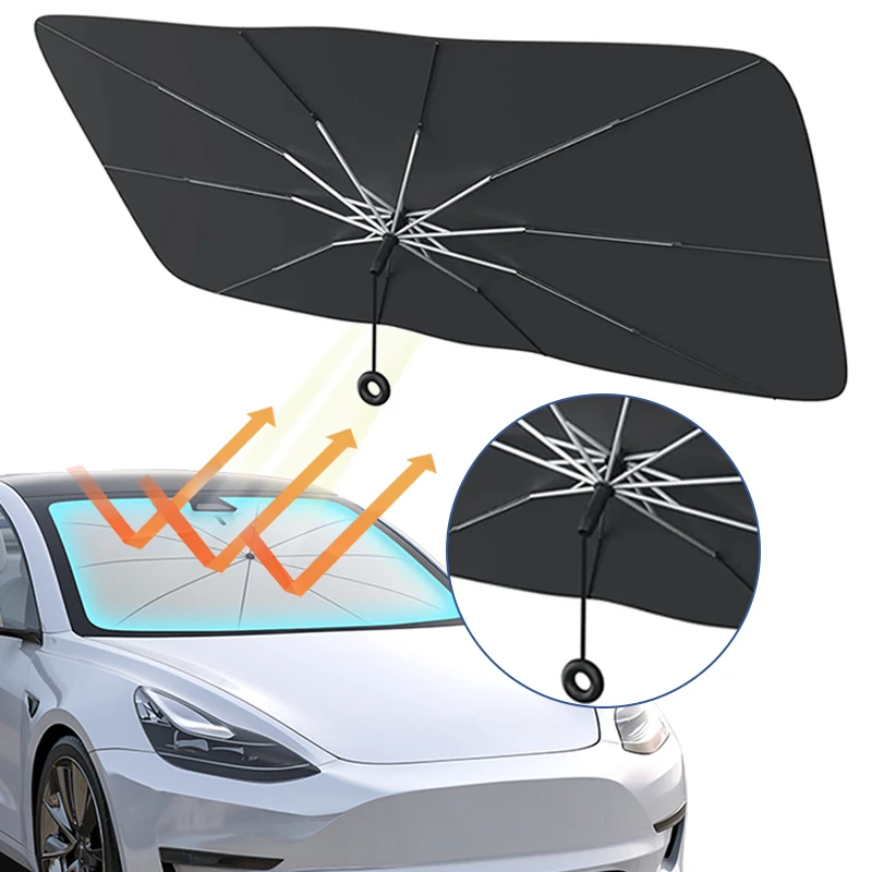 

Car Sunshade Windshield Umbrella Front Sun Shade Foldable For Honda CIVIC Accord 11th 10th Odyssey CRV XRV Crider FIT VEZEL UR-V