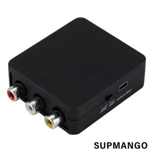 RCA AV إلى HDMI محول AV / CVSB L / R HD صندوق فيديو 1080P 1920 * 1080 دعم NTSC PAL AV الإخراج إلى متوافق مع HDMI أعلى 8 مبيعات الهواتف المحمولة الأصلية - No6