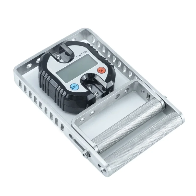 Stainless steel home fitness special project strength data test digital grip