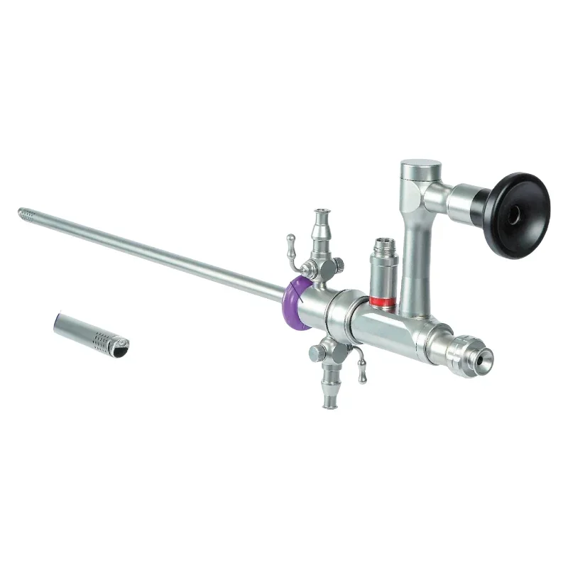 Gynecologic Mirror Examination Rigid 0/12/25 Degrees Endoscope Telescope UHD Vision Z Type Multifunctional Hysteroscope