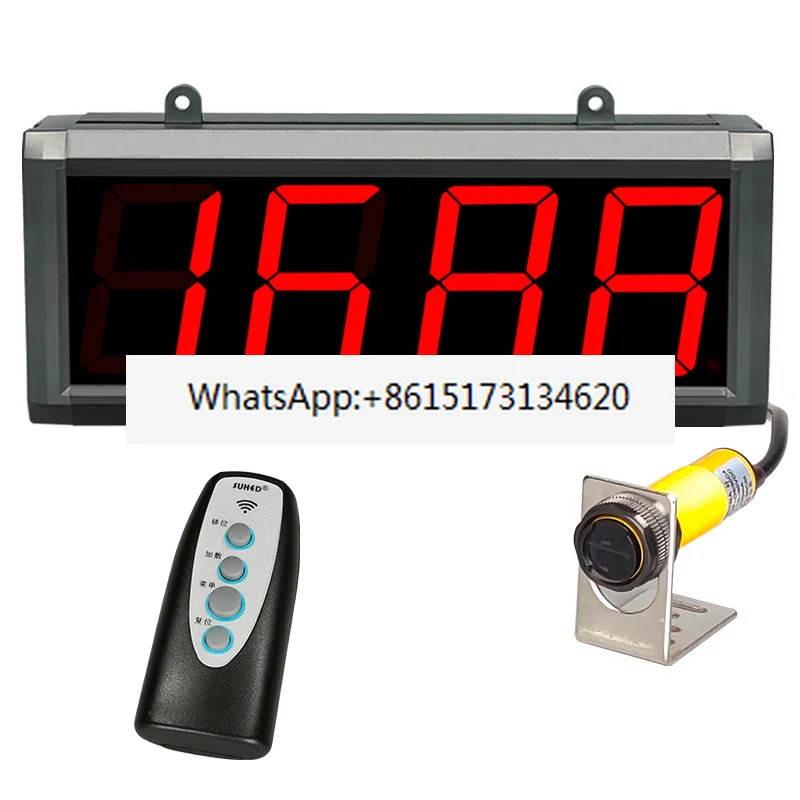 

Large screen display meter, motor speed tachometer, Hall sensor, photoelectric speed measurement, gear encoder