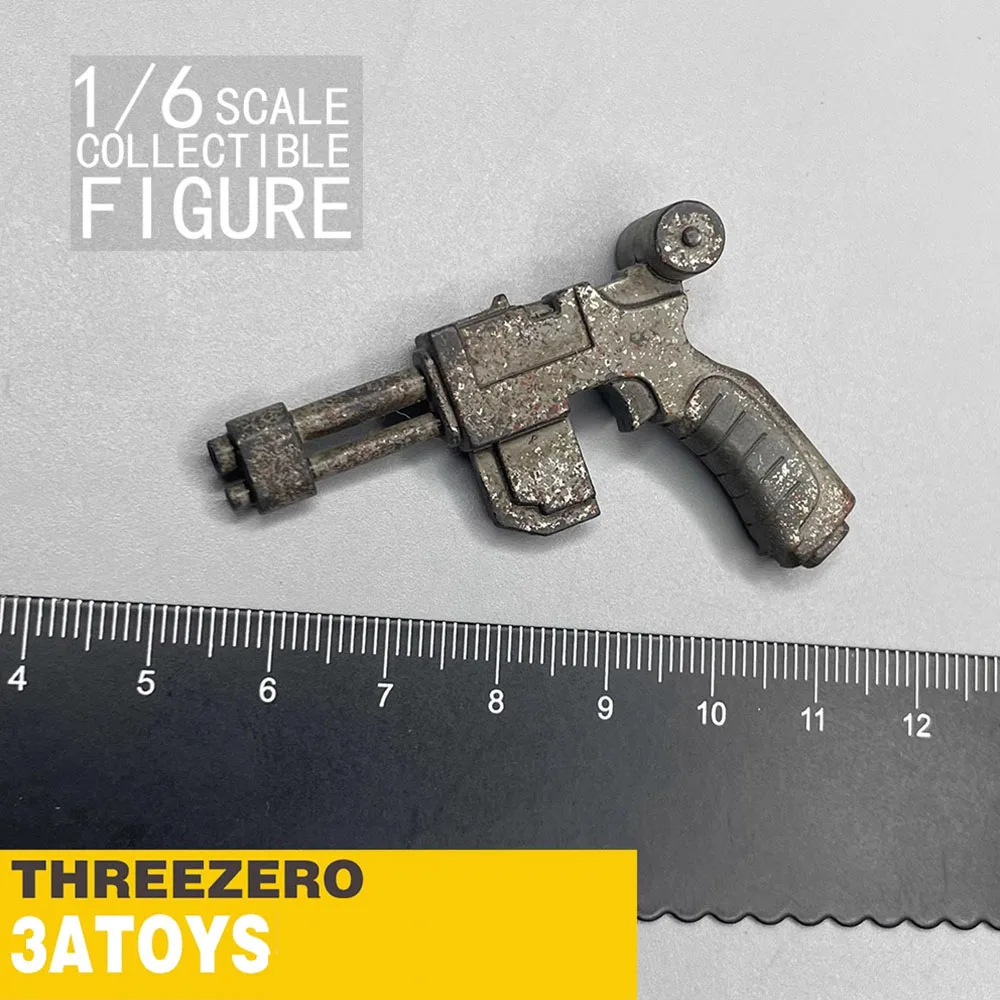 

1/6 For Sale 3ATOYS Mini Toys Model Pistol PVC Material Old Dirty Rusty Model Can not be Fired For Fans Collect