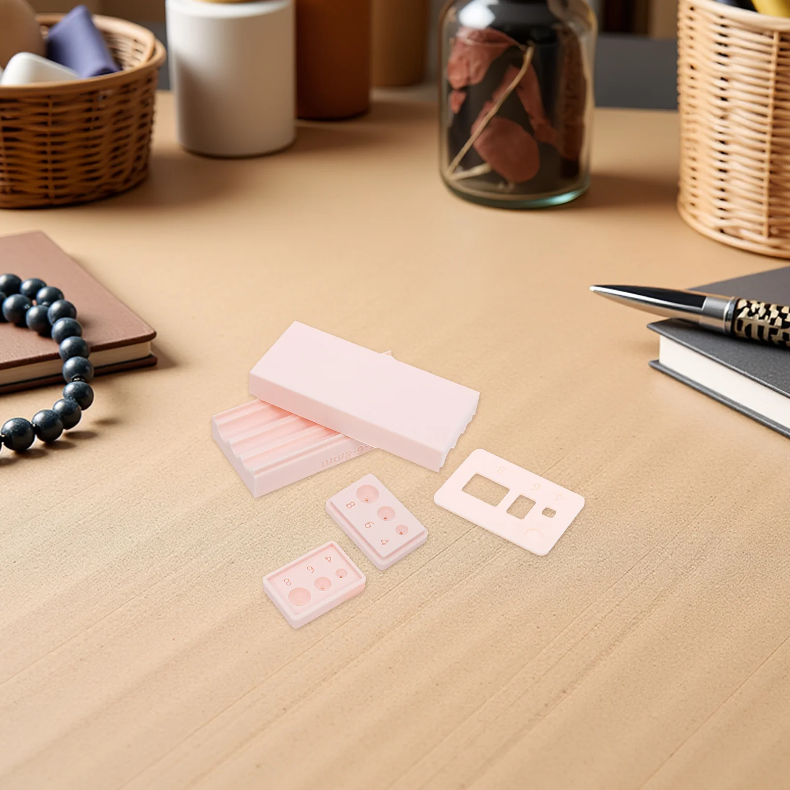 

1 Set Bead Roller 4/6/8Mm Sphere Molds For Polymer Clay Jewelry Making Craft Diy Accessories Kit Bead Hole Maker Clay Modeling