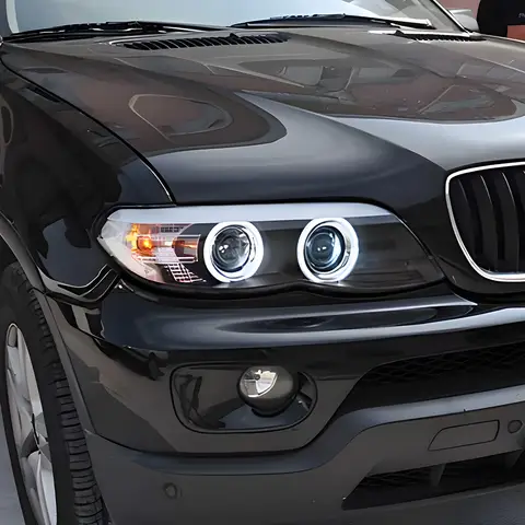8 best sales bmw x5 e53 headlight - №8