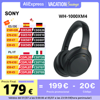 Sony WH-1000XM4 Wireless Headphone Advanced noise cancellation Smart listening technology Bluetooth Up to 30-hour Battery Life