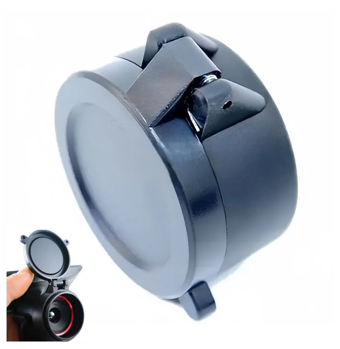 Taktische Objektiv Objektiv Abdeckung Kappe Jagd Nachtsicht Spot Scope Anblick Tasse Patch Schild Schutz Deckel für Infiray ROVER R1