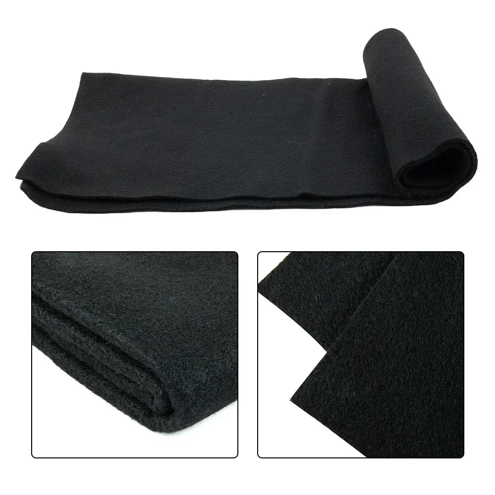 1*Carbon Fiber Welding Blanket Torch Shield Plumbing Heat Sink Slag Fire Felt Auto Black Carbon Felt For Industry