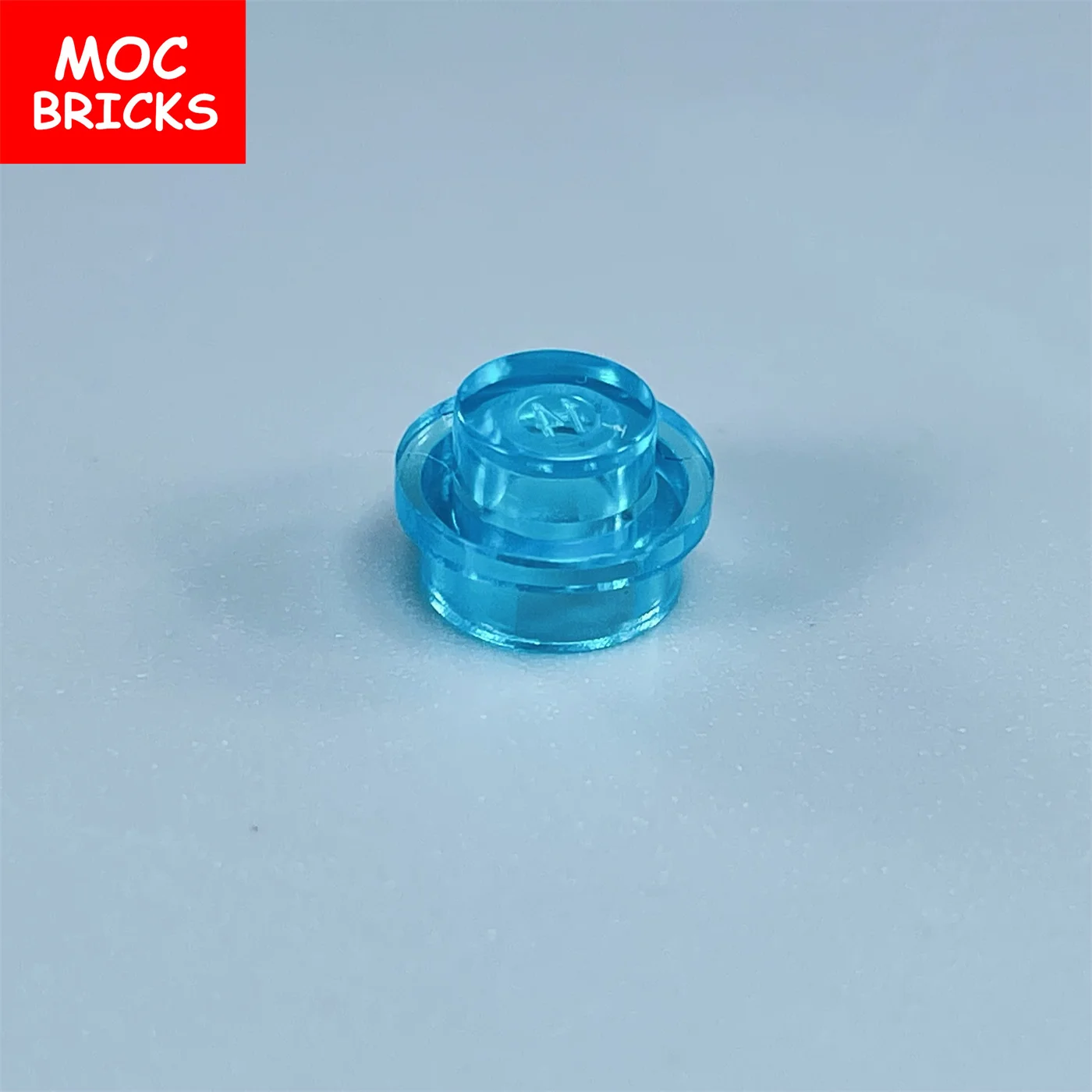 MOC Bricks Trans Light Blue Brick 1x1 1x2 1x4x6 1x5x6 Ice Cave Ocean Water River House Building Block Accessories Children's Toy