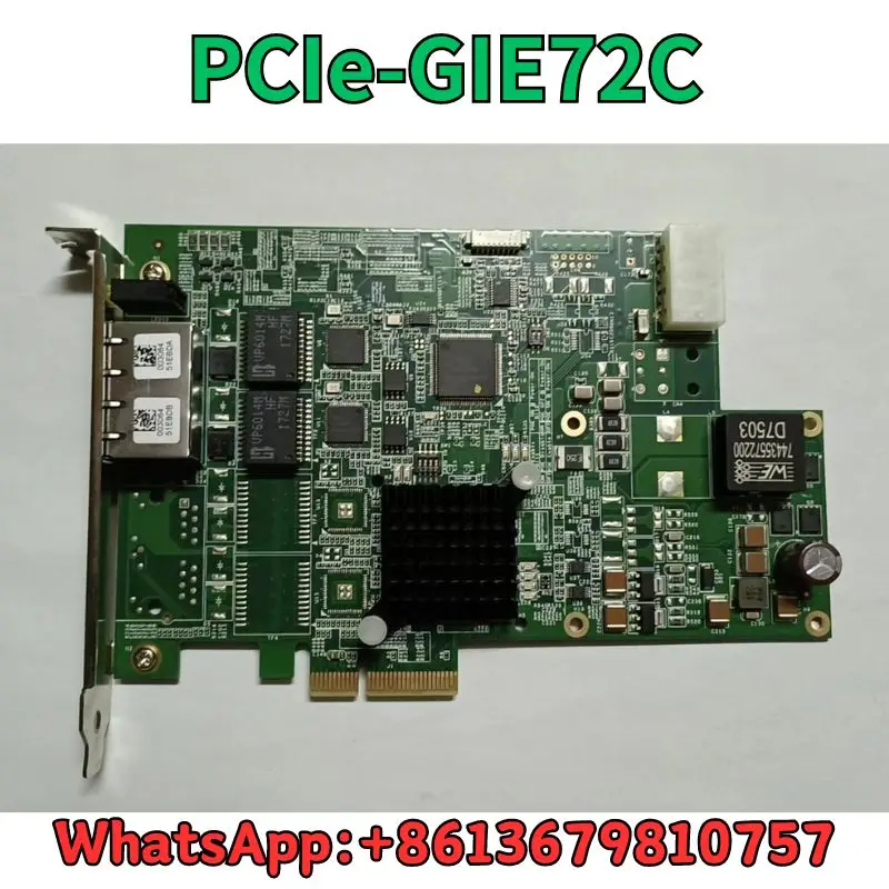 

second-hand Acquisition card PCIe-GIE72C test OK Fast Shipping