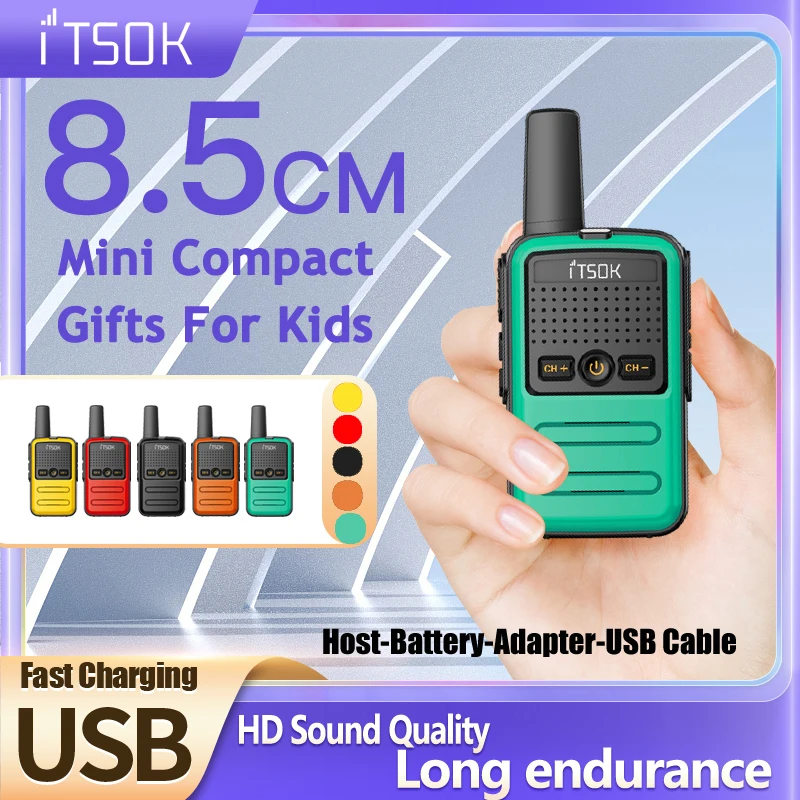 2pcs Gifts Wireless Intercom Colorful Fuselage Transceiver Two Way Radio Table Mini Toys Long Range Talki Walki Walkie Talkie