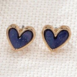 Stud Earrings For Women Girls Heart Geometric Metal Acrylic Ear Accessories Fashion Jewelry Holiday Party Gift OL E507