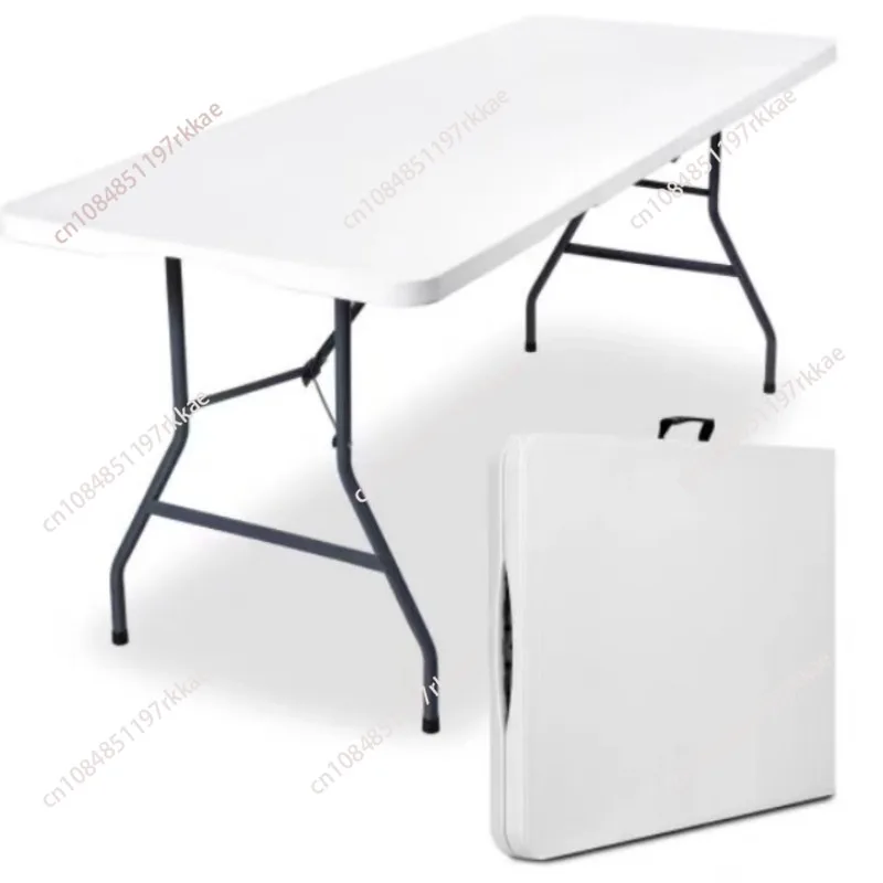 Cosco 6ft White Outdoor Garden Camping Picnic Table Portable Folding Table