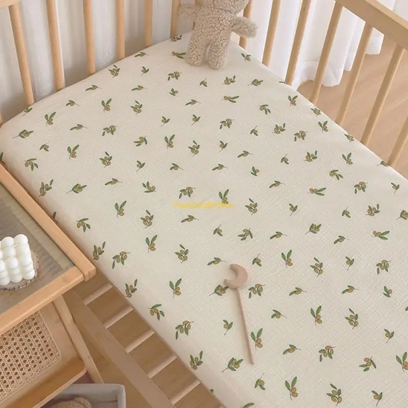 WXTD Baby Bed sheet جميل نمط القطط القطيع ورقة ناعمة وتنفس فراش كبير الحجم ورقة سرير الطفل لصبي الفتيات