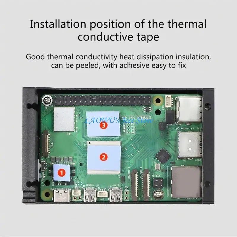 

Y8AD Aluminum Case with Cooling, Easy Installation for 5