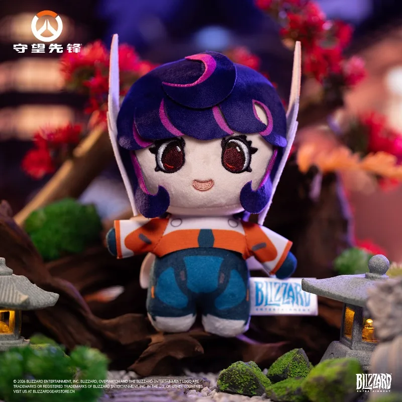 game-overwatch-plush-keychain-official-cute-kiriko-genji-juno-mercy-ana-dva-anime-pendant-bag-decor-cosplay-doujin-gifts