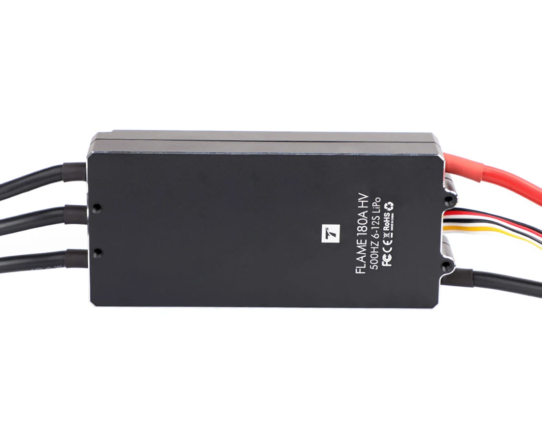 T-Motor Series FLAME 180A 12S ESC Quick Response Electric Speed Controller Ligpower for RC FPV Drone UAV Aircraft Helicopter Toy