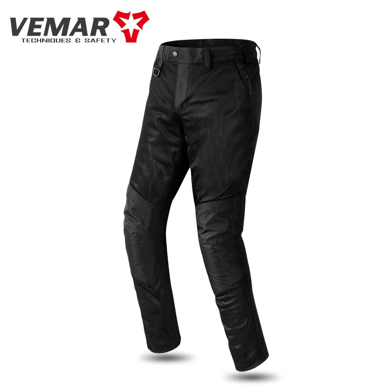 Pantaloni da motocross traspiranti di grandi dimensioni da uomo Pantaloni da corsa per motociclisti Pantaloni protettivi fuoristrada Pantaloni da ciclismo per mountain bike neri