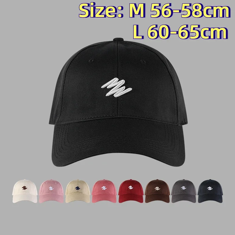 XXL OverSize Baseball Caps Vintage Big Head Soft Cotton Extra Large Size Women's Low Profile Golf Hats Big Size Caps For Men