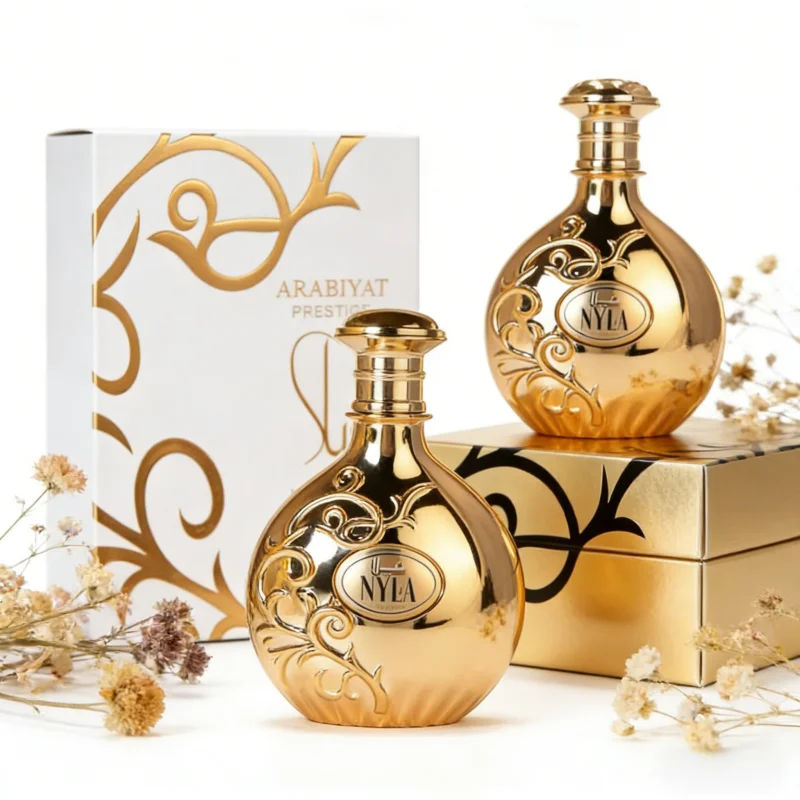 

Nyla Vani-Elle Luxury Eau de Parfum, Unisex Fragrance with Creamy Vanilla & Delicate Jasmine, Ideal for Romantic Dates & Special