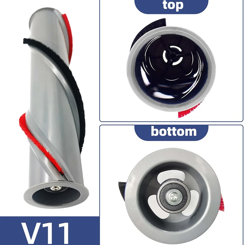 Brosse à rouleau souple pour aspirateur Dyson V11, pièce de rechange pour tapis