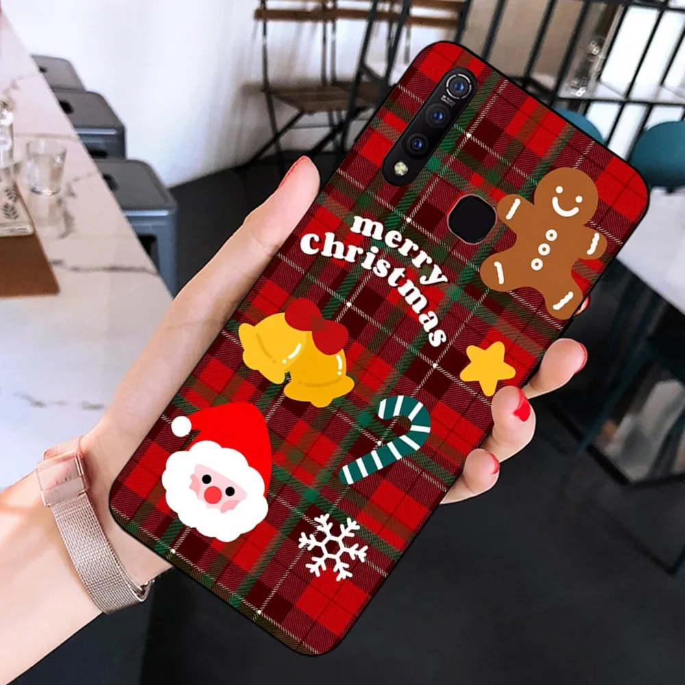 Christmas Cartoon New Year Gift Phone Case For Huawei Mate 10 20 30 40 50 lite pro Nova 3 3i 5 6 SE 7 pro 7SE