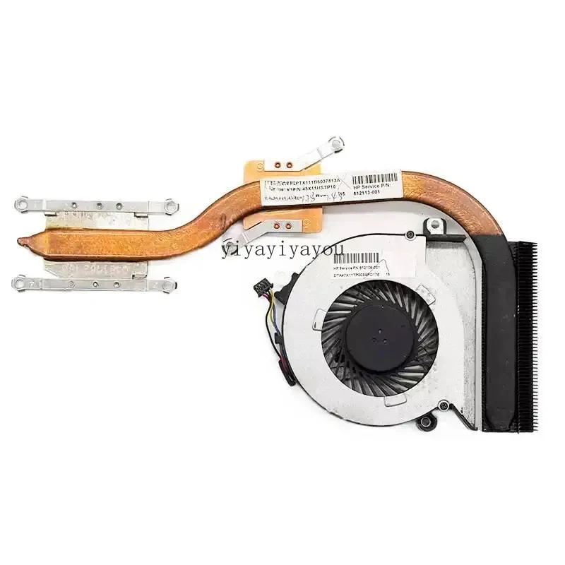 Suitable for HP TPN-Q159 15-AK 15-AB radiator heat sink heat pipe fan