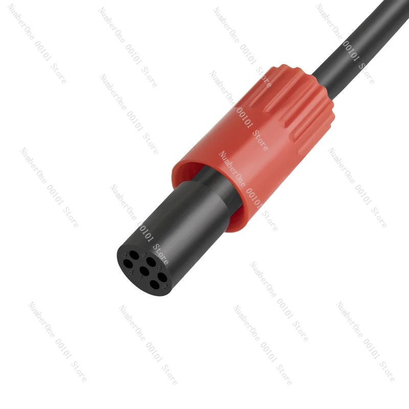 MCIL6F/MCBH6MSS 6 Pins Male Female Marine Waterproof Bulkhead Terminal Connection for Submarine Application