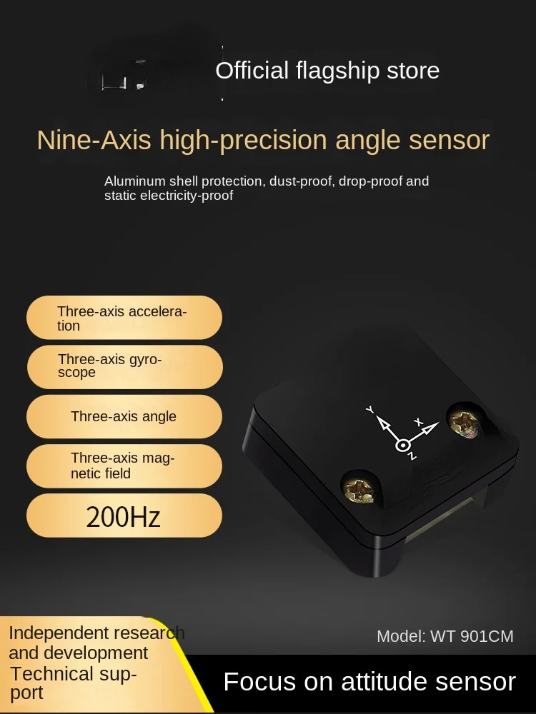 

Умный акселерометр с датчиком угла освещения Wt901cm