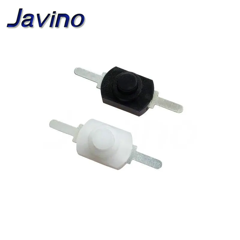 10PCS 12*8MM DC 30V 1A On Off Mini Push Button Switch for Electric Torch 1208YD Self Locking javino