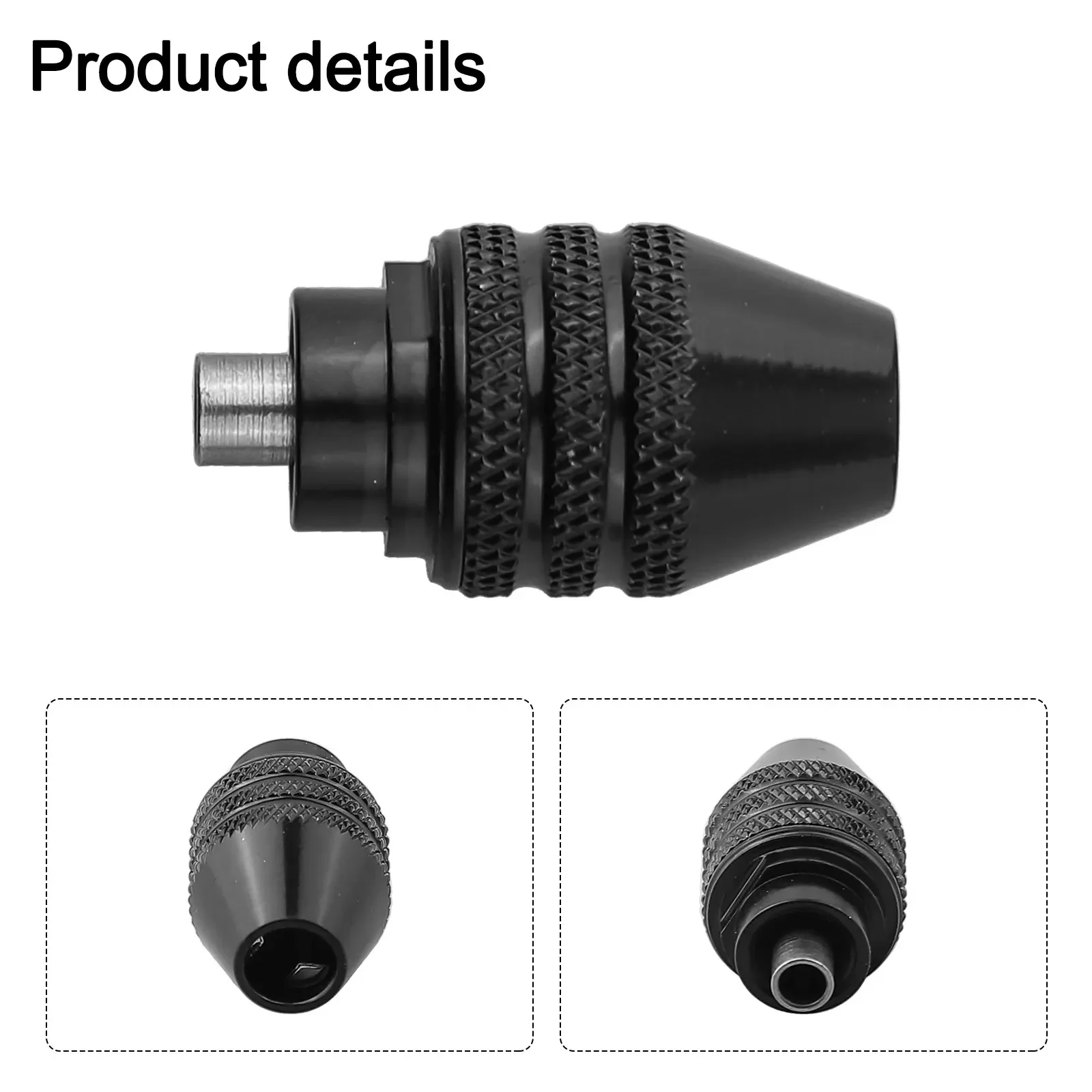 홈 개선 드릴 척 연마 기계 척, 열처리 강철, 중널링 그립, 0.3-3.2mm, 0.3-3.2mm