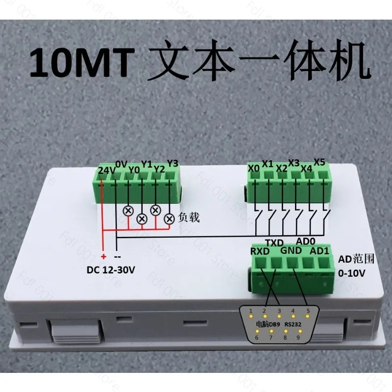 All-in-One Text Display Domestic Compatible  Op320 Industrial Control Board  Programmable Controller