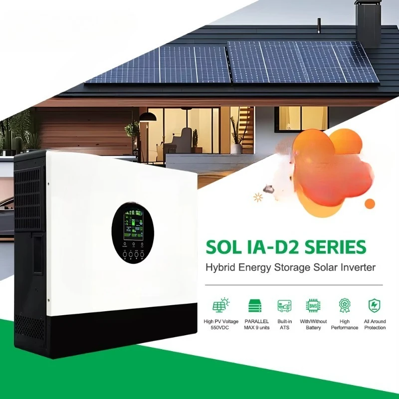 CKMINE 12kW 48V Factory Direct Hybrid Solar Inverter Hybride Solaire Inversor Hibrido for Energy Storage System Off Grid on Grid