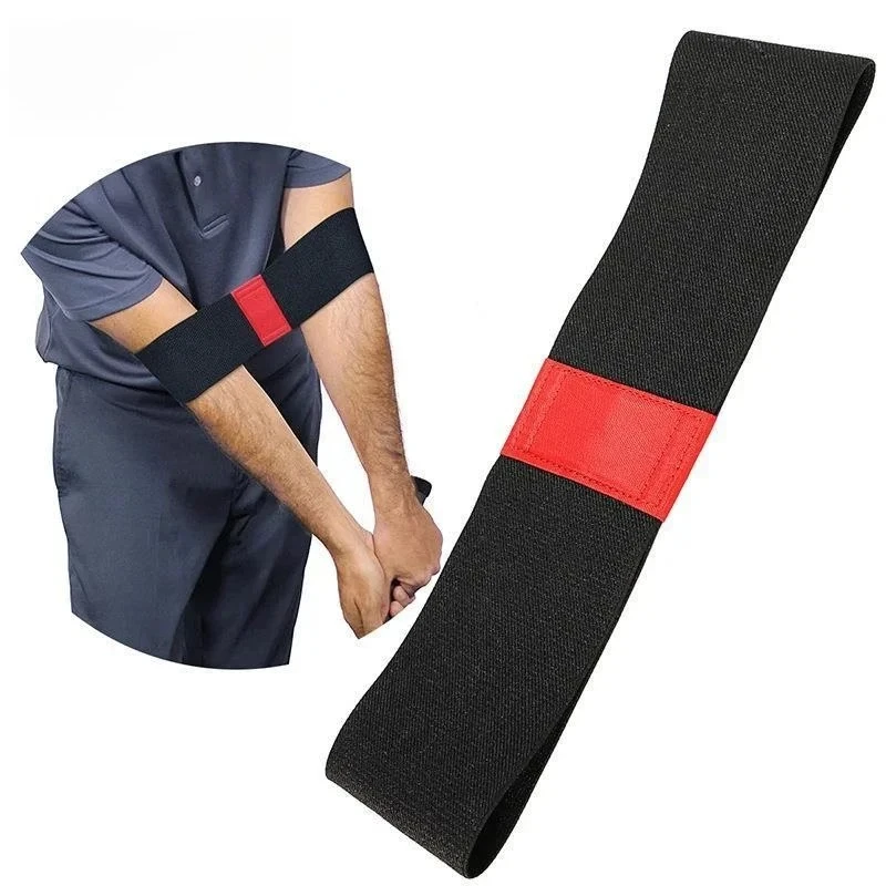 

Golf Hand Movement Correction with Arm Pose Swing Elastic Straightener TA006