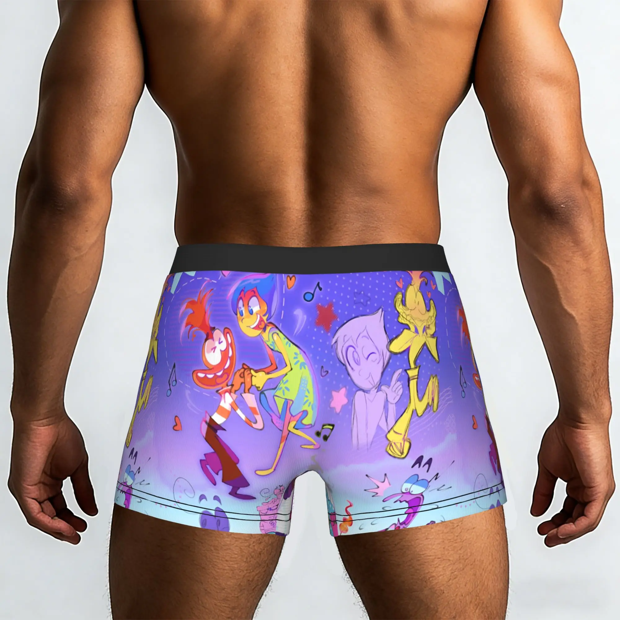 Custom I-Insides Cartoon Out   Boxers Shorts Mens  Briefs Underwear Fashion Underpants
