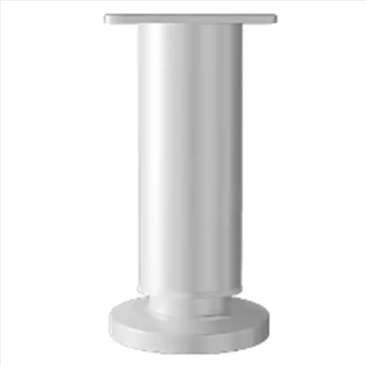 A013 Adjustable Height Furniture Support Legs for Bed Frame for Bed/Sofa/Cabinet/Couch/Table White 18-30cm