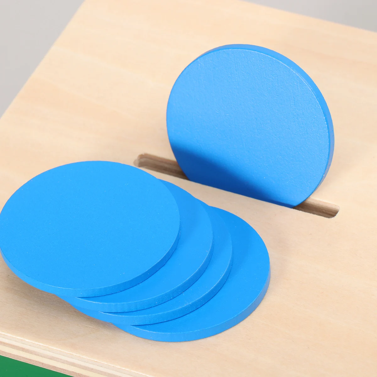 Wooden Hand-eye Coordination Toys Kids Learning Coin Box Teaching Tool Eco-friendly Early Education Building Blocks